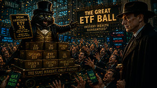 The Great ETF Ball, or How Behemoth Sold Happiness with Leverage